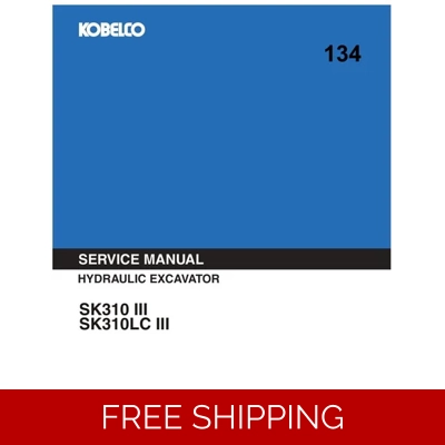 KOBELCO SK310 III, SK310LC III SERVICE REPAIR MANUAL